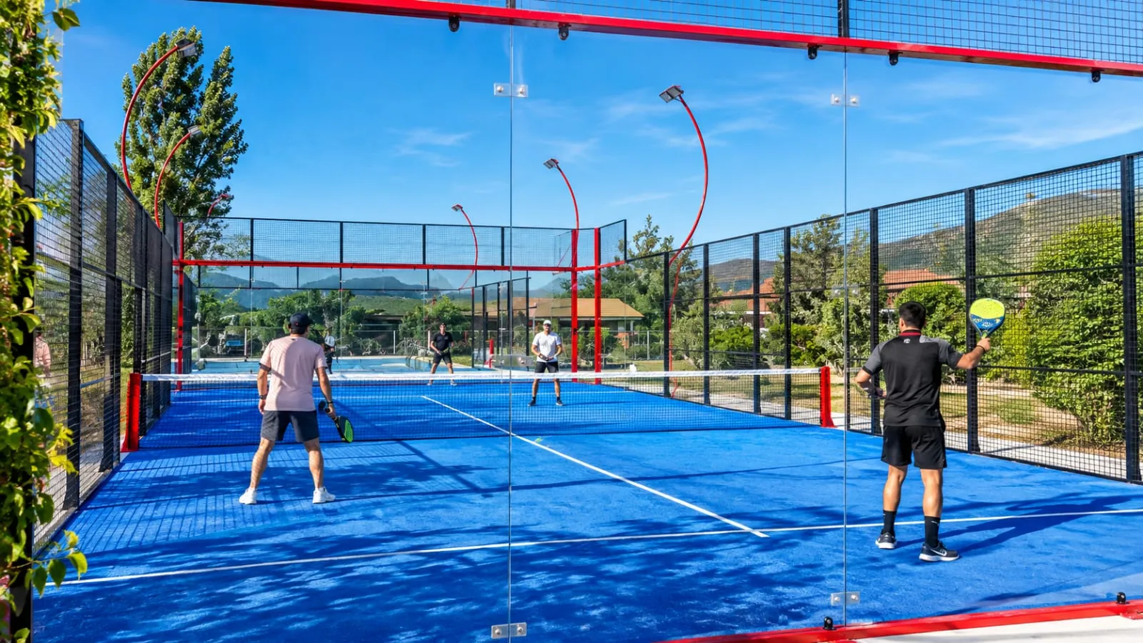 Canchas de pádel al aire libre